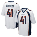 D.Broncos #41 Drew Sanders Player White Game Ddoa Stitched Jerseys