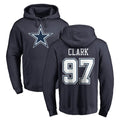 D.Cowboys #97 Kenny Clark Player Navy Pullover Hoodies Limited ROCER Stitched Jerseys