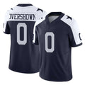D.Cowboys #0 DeMarvion Overshown Player Navy-White Limited Alternate Vapor F.U.S.E. Home Game ROCER Stitched Jerseys
