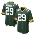 GB.Packers #29 Xavier McKinney Player Green Home Game ROCER Stitched Jerseys