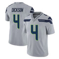 S.Seahawks #4 Michael Dickson Player Gray Limited Vapor Untouchable Home Game ROCER Stitched Jerseys