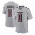 A.Falcons #0 Divine Deablo Player Gray Fashion Home Game ROCER Stitched Jerseys