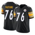 P.Steelers #76 Troy Fautanu Player Black Limited Vapor F.U.S.E. Home Game ROCER Stitched Jerseys