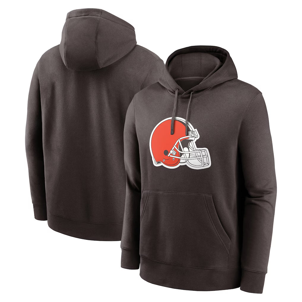 C.Browns ## Browns Blank Player Brown Primetime Logo Hoodie Limited ROCER Stitched Jerseys