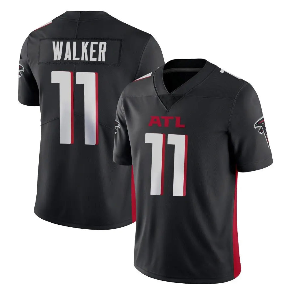 A.Falcons #11 Jalon Walker Player Black Vapor Untouchable Limited Home Game ROCER Stitched Jerseys