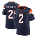 D.Broncos #2 Pat Surtain II Player Navy Home Game ROCER Stitched Jerseys