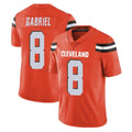 C.Browns #8 Dillon Gabriel Player Orange Alternate Vapor Untouchable Limited Home Game ROCER Stitched Jerseys