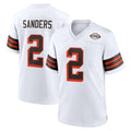 C.Browns #2 Shedeur Sanders Player White Alternate Home Game ROCER Stitched Jerseys
