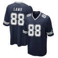 D.Cowboys #88 CeeDee Lamb Player Navy Home Game ROCER Stitched Jerseys
