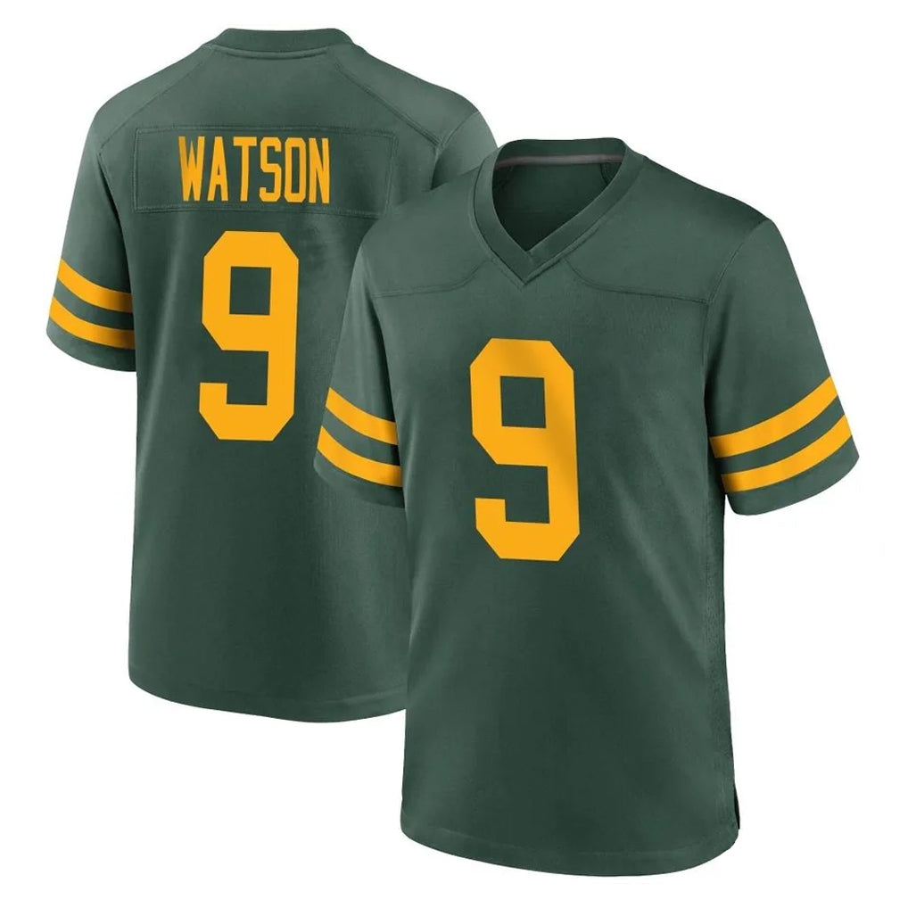 GB.Packers #9 Christian Watson Player Green Alternate Home Game ROCER Stitched Jerseys