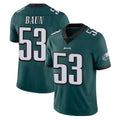 P.Eagles #53 Zack Baun Player Team Color Green Vapor Untouchable Home Game ROCER Stitched Jerseys