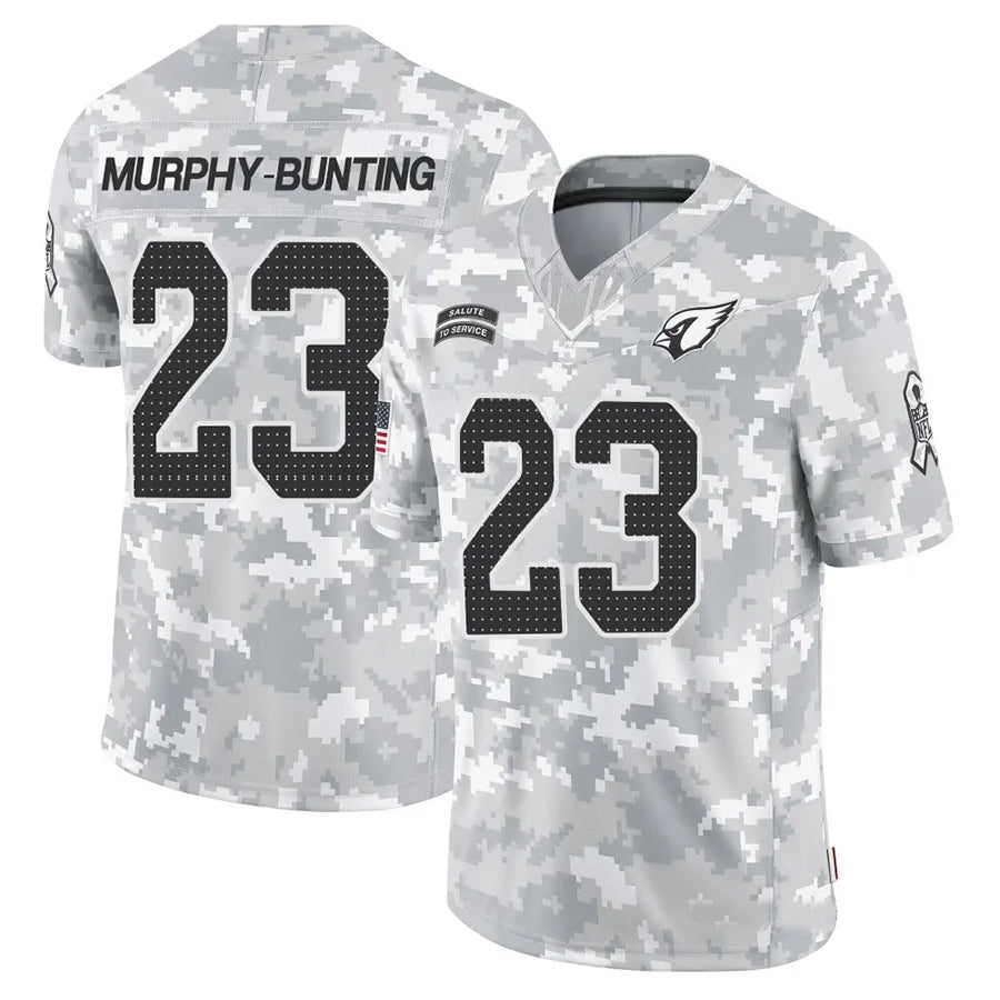 A.Cardinals #23 Sean Murphy-Bunting Player Camo Salute to Service Limited ROCER Stitched Jerseys