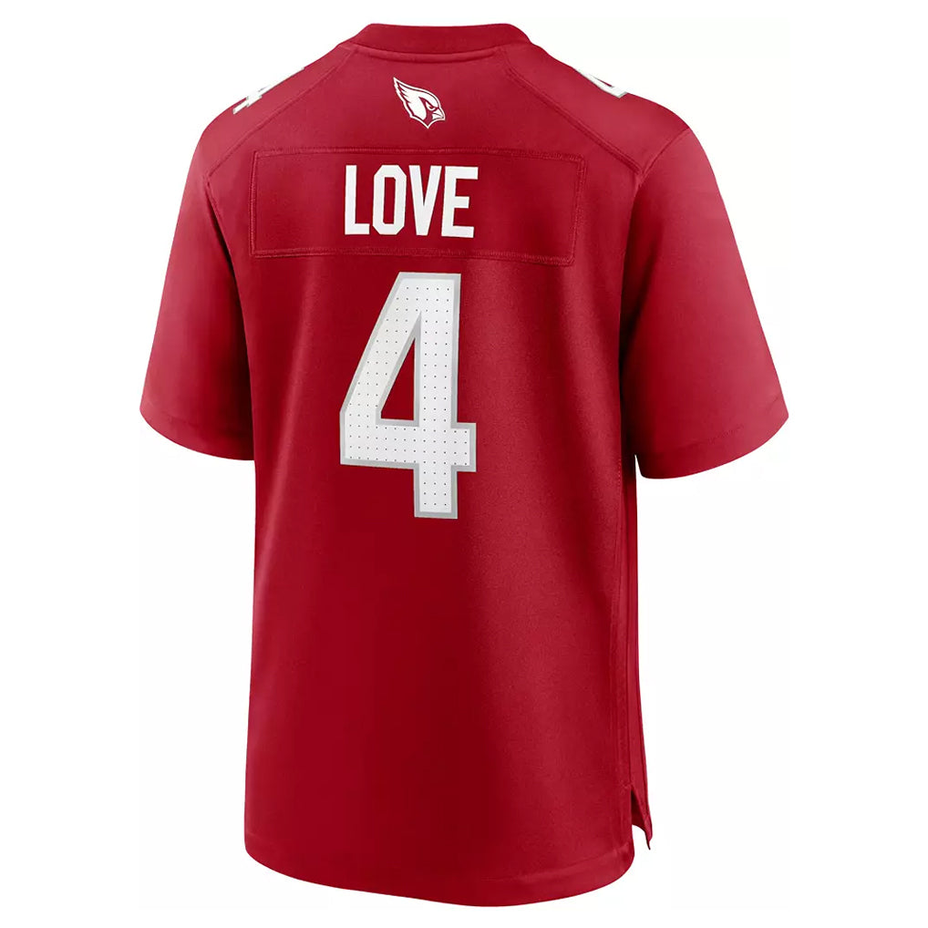 A.Cardinals #4 Jeremiyah Love Player Cardinal Limited Home Game ROCER Stitched Jerseys