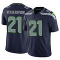S.Seahawks #21 Devon Witherspoon Player Navy Limited Vapor F.U.S.E. Home Game ROCER Stitched Jerseys
