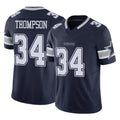D.Cowboys #34 Jalen Thompson Player Navy Limited Vapor F.U.S.E. Home Game ROCER Stitched Jerseys