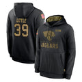 J.Jaguars #39 Cam Little Player Black Salute to Service Hoodies Limited Game ROCER Stitched Jerseys