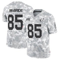 A.Cardinals #85 Trey McBride Player Camo Salute to Service Limited ROCER Stitched Jerseys