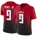 A.Falcons #9 Michael Penix Jr. Player Red Vapor F.U.S.E. Limited ROCER Stitched Jerseys