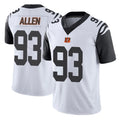 C.Bengals #93 Jonathan Allen Player White Color Rush Vapor Untouchable Limted Home Game ROCER Stitched Jerseys