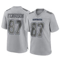 D.Cowboys #87 Jake Ferguson Player Gray Atmosphere Fashion Home Game ROCER Stitched Jerseys