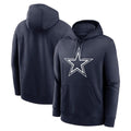 D.Cowboys ## Cowboys Blank Player Navy Pullover Hoodies Limited ROCER Stitched Jerseys