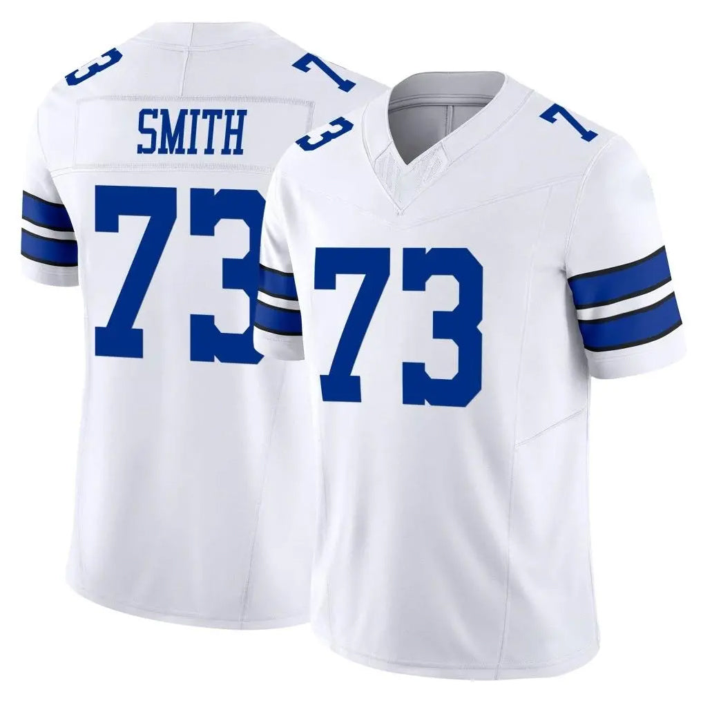 D.Cowboys #73 Tyler Smith Player White Limited Vapor F.U.S.E. Home Game ROCER Stitched Jerseys