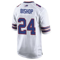 B.Bills #24 Cole Bishop Player White Home Game ROCER Stitched Jerseys