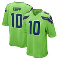 S.Seahawks #10 Cooper Kupp Player Green Home Game ROCER Stitched Jerseys