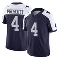 D.Cowboys #4 Dak Prescott Player Navy-White Limited Alternate Vapor F.U.S.E. Home Game ROCER Stitched Jerseys