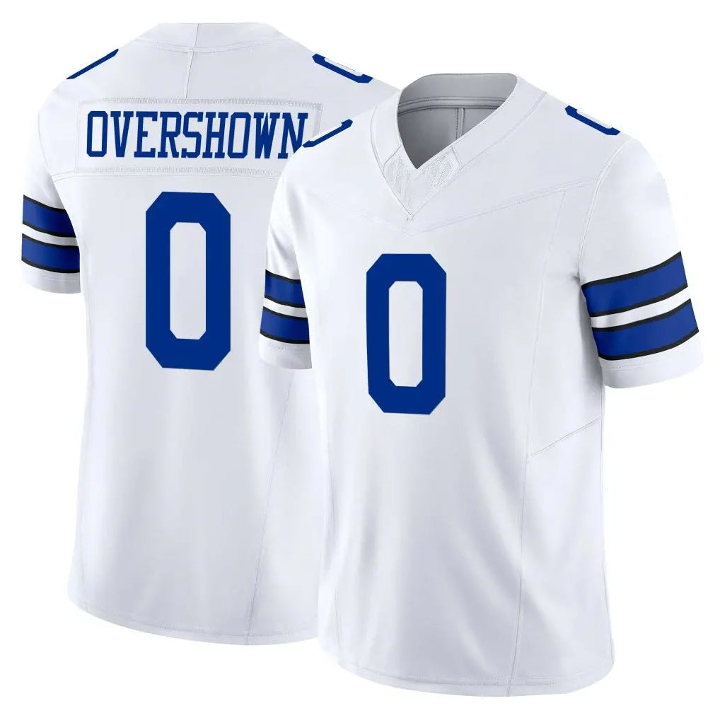D.Cowboys #0 DeMarvion Overshown Player White Limited Vapor F.U.S.E. Home Game ROCER Stitched Jerseys