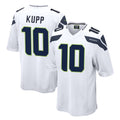 S.Seahawks #10 Cooper Kupp Player White Home Game ROCER Stitched Jerseys