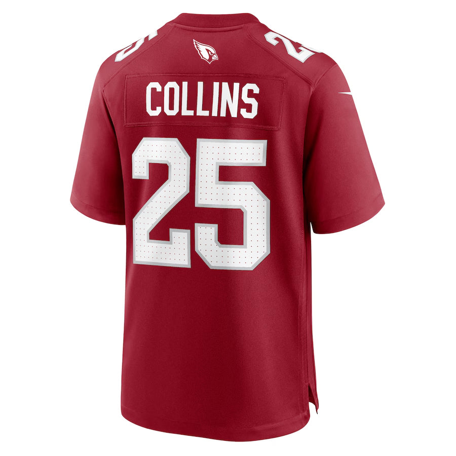 A.Cardinals #25 Zaven Collins Player Cardinal Home Game ROCER Stitched Jerseys
