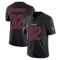 H.Texans #32 David Montgomery Player Black Impact Limited Game ROCER Stitched Jerseys