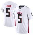 A.Falcons #5 Drake London Player White Vapor Untouchable Limited Home Game ROCER Stitched Jerseys