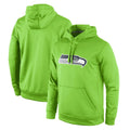 S.Seahawks ## Seahawks Blank Player Green LOGO Pullover Hoodies Game ROCER Stitched Jerseys