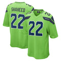 S.Seahawks #22 Rashid Shaheed Player Green Home Game ROCER Stitched Jerseys