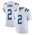 IN.Colts #2 Josh Downs Player White Limited Vapor Untouchable Home Game ROCER Stitched Jerseys