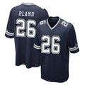 D.Cowboys #26 DaRon Bland Player Navy Home Game ROCER Stitched Jerseys