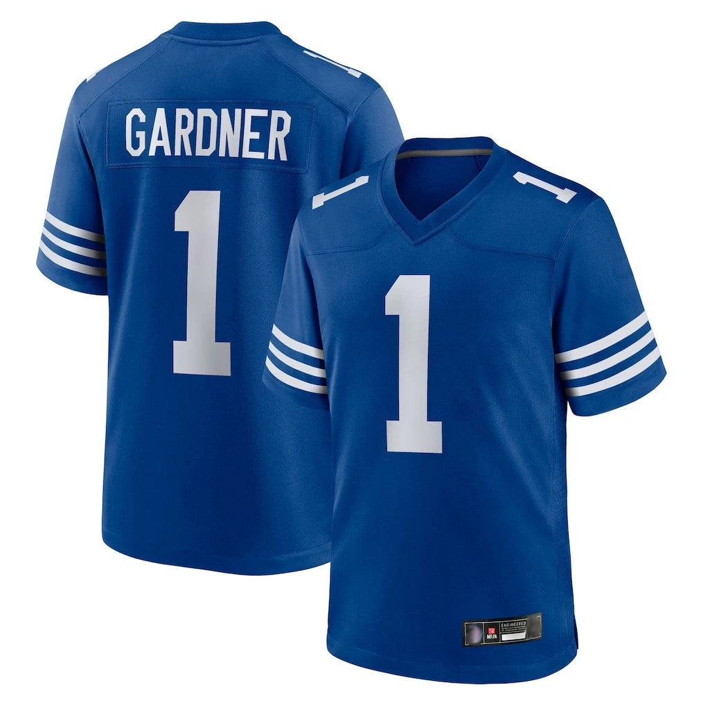 IN.Colts #1 Sauce Gardner Player Royal Limited Home Game ROCER Stitched Jerseys