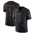 A.Falcons #1 Tua Tagovailoa Player Black Impact Limited Game ROCER Stitched Jerseys