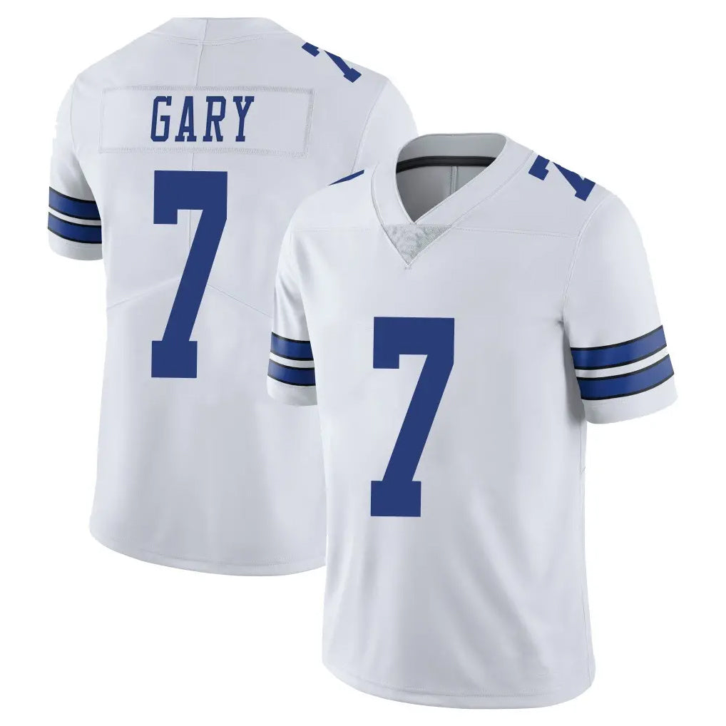 D.Cowboys #7 Rashan Gary Player White Vapor Untouchable Limited Home Game ROCER Stitched Jerseys