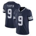 D.Cowboys #9 KaVontae Turpin Player Navy Vapor Untouchable Limited Home Game ROCER Stitched Jerseys