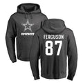 D.Cowboys #87 Jake Ferguson Player Ash One Color Pullover Hoodie Limited ROCER Stitched Jerseys