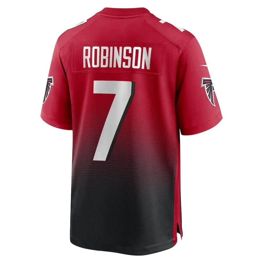 A.Falcons #7 Bijan Robinson Player Red Alternate Game ROCER Stitched Jerseys