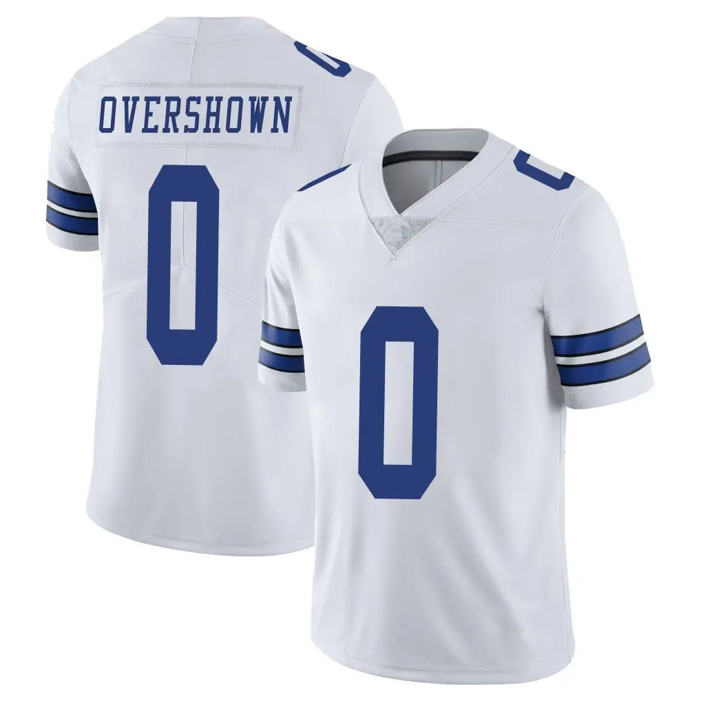 D.Cowboys #0 DeMarvion Overshown Player White Vapor Untouchable Limited Home Game ROCER Stitched Jerseys