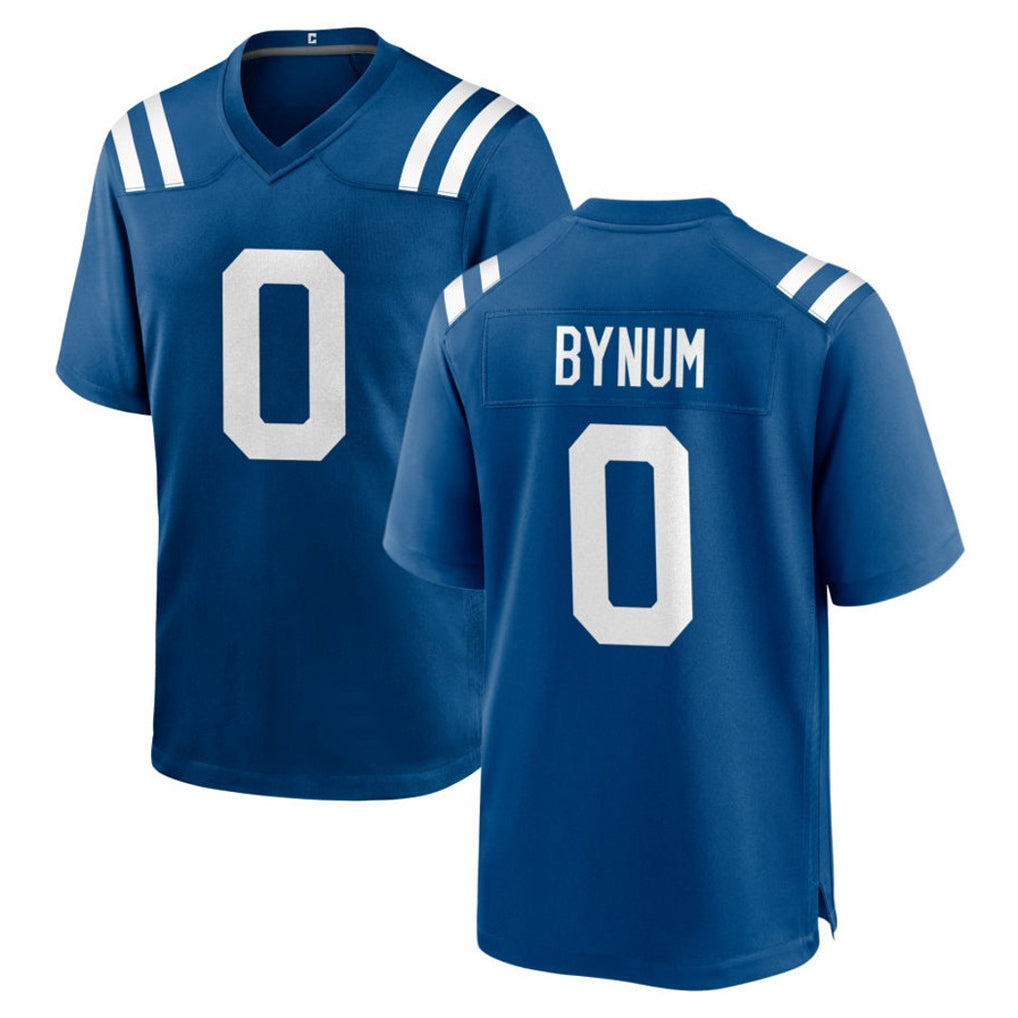 IN.Colts #0 Camryn Bynum Player Royal Home Game ROCER Stitched Jerseys