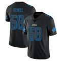 D.Lions #58 Penei Sewell Player Black Impact Limited Home Game ROCER Stitched Jerseys
