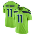 S.Seahawks #11 Jaxon Smith-Njigba Player Green Limited Color Rush Home Game ROCER Stitched Jerseys