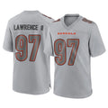 C.Bengals #97 Dexter Lawrence II Player Gray Atmosphere Fashion Game ROCER Stitched Jerseys