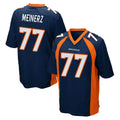 D.Broncos #77 Quinn Meinerz Player Navy Game ROCER Stitched Jerseys